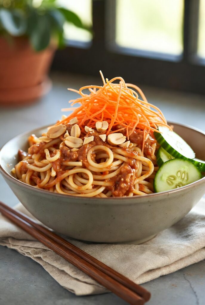 Peanut Noodle Bowl
