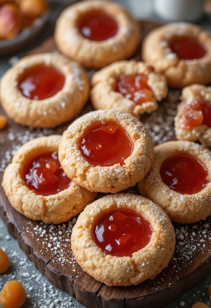 Thumbprint Cookies with Jam