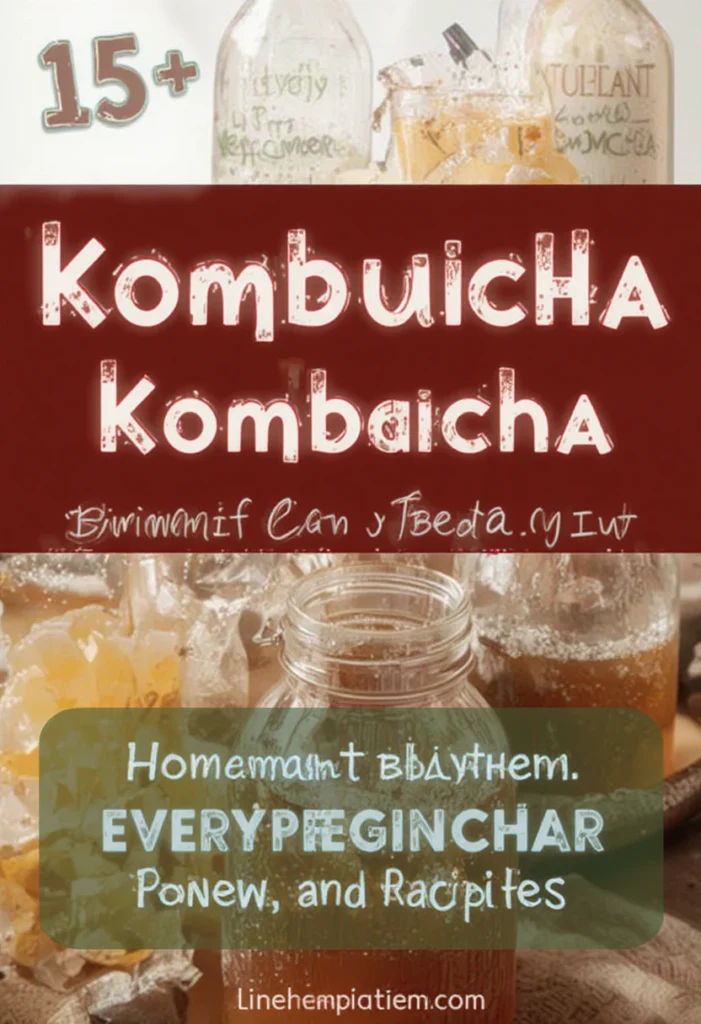 Homemade Kombucha Recipe Ideas